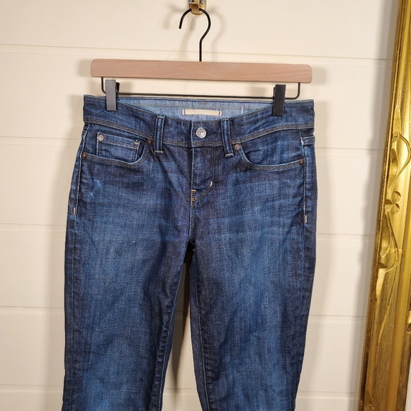 Size 2 Denim Jeans Worn Distressed - Picture 2 of 12